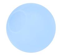 Cabilock Abat-jour Acrylique pour Lustre Boule Multitéte Globe Transparent Bleu ou Rose Protection et Remplacement pour Lampes Murales et Plafonniers
