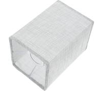 Cabilock Abat-jour Carré en Lin pour Lampe de Table et Lampadaire, Diffuseur de Lumière Décoratif, Style Minimaliste, pour Salon Contemporain
