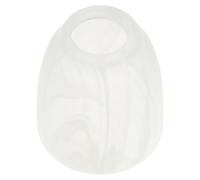 Cabilock Abat-jour en Verre Dépoli en Cloche E26 E27 Blanc