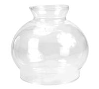 Cabilock Abat-jour en Verre Transparent Grand Format, Couvercle Coupe-vent pour Lampe à Beurre, Protecteur de Lampe à Huile pour Usage Intérieur et Temple, Pièce Résistante et Solide