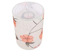 Cabilock Abat Jour Lin Décoratif avec Motif Floral Éclairage Élégant pour Salon Chambre ou Restaurant Facile à Installer Nettoyer Convient pour Lampes de Table et Plafonniers pour de