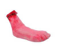 Cabilock Accessoire de Scène Effrayante Hallowe en Vinyle, Jambe Coupée