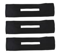 Cabilock Accessoires de Coiffure Faciles à Utiliser Bandeaux pour Cheveux Noirs en Fer et Polyester, 3 Pièces pour Créer un Chignon Élégant et Joli pour Femmes et Filles