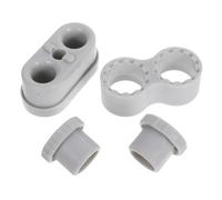 Cabilock Accessoires de Fixation Silicone pour Enclos Garçon Fille Base Antidérapante avec Écrous et Base Silicone pour Sécuriser Espace de Jeu