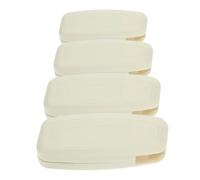 Cabilock Accessoires pour Stores Verticaux et Design Minimaliste Prise Confortable en Pom Beige Poignée Carrée Lot de 4 Facile à Manipuler pour Usage Résidentiel
