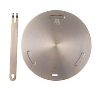 Cabilock Adaptateur De Plaque De Cuisson À Induction 28 Cm Plaque Conductrice De Chaleur Diffuseur De Chaleur Pour Cuisinière À Gaz Or Rose