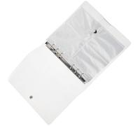 Cabilock Album Photo Pochette Argenté en PP et Métal, Protection Pratique pour Cartes, Style Moderne et Simple, pour Souvenirs de Graduation et Camarades