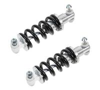 Cabilock Amortisseurs de VTT Arrière Métal 150 Mm 750 LB Ressort Haute Dureté 2 Pièces à Suspendre Vélo Pliant Accessoires Sport Tout-Terrain Amortisseur Arrière Vélo Électrique