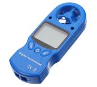 Cabilock Anémomètre Numérique Portable sans Batterie Mini Hygrothermographe Multifonction pour Mesure Précise Vitesse Du Vent et Température de Air Design Compact Antidérapant pour