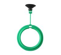 Cabilock Anneau Alimentaire Flottant en Plastique Vert pour Aquarium, 2pcs, Rond, sans Gaspillage de Nourriture, pour Nourrir Poissons en Aquarium