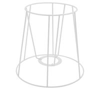 Cabilock Anneau pour Abat-jour Blanc, Accessoire de Bricolage Pratique pour Lampe de Plafond E27, Garde-cage Léger Design Simple et Élégant pour Éclairage DIY