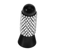 Cabilock Antenne Courte Brillante pour Voiture Accessoire Extérieur Élégant pour Camion et Auto Installation Facile Design Unique Compatibilité Étendue Antenne Blanc Brillant