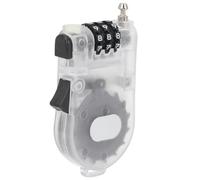 Cabilock Antivol de Sécurité pour Vélo, Cadenas Codé Compact en Acier | Câble en Fil D’acier et Abs, Léger à Transporter, pour Déplacements, Gym et Usage Extérieur