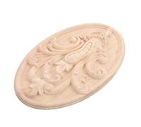 Cabilock Appliques Bois Brut pour Meubles Décoration Murale Bois Non Peint Sculptures Décoratives pour Chambre Et Salon