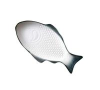 Cabilock Assiette de Poisson en Céramique Assiettes de Service de 13 Pouces Assiettes de Service Ovales Assiettes en Porcelaine Blanche Plats de Service pour La Viande Amuse-Gueules