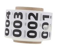 Cabilock Autocollants Numérotés Ronds pour Organisation Entrepôt Lot de Étiquettes Adhésives pour Inventaire et Gestion des Stocks