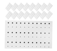 Cabilock Autocollants Tatouages Temporaires Visage Noirs 100 Pcs Faux Grains de Beauté Réutilisables Autocollant de Maquillage pour Yeux et Visage Peau Douce Accessoires Beauté