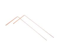 Cabilock Baguettes de Radiesthésie Cuivre Pur Kit Divination Spirituelle Précise pour Localisation Feng Shui et Détection