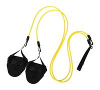 Cabilock Bande de Résistance Améliore la Vitesse de Nage Natation 2 Pièces en TPR et Nylon, Facile à Transporter, pour Entraînement Aquatique et Terrestre pour Débutants
