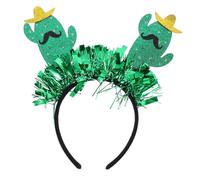 Cabilock Bandeau Cactus Mexicain pour Fête Hawaïenne et Carnaval Accessoire de Cheveux Festif Ajustable Confortable et Doux Anniversaires Mariages Festivals