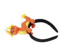 Cabilock Bandeau Décoratif Année Du Dragon Adorable Accessoire Pour Cheveux En Peluche De Dragon Pour Représentation Sur Scène