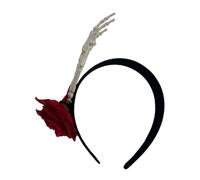 Cabilock Bandeau Décoratif Grosse Main Osseuse pour Halloween et Día de Los Muertos