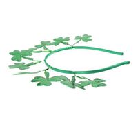 Cabilock Bandeau Feuille Verte pour Saint-patrick Accessoire Cheveux Festif en Plastique