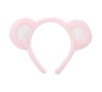 Cabilock Bandeau Oreilles Ours Peluche pour Femme et Fille Serre-tête Mignon Souple Accessoire Cheveux pour Fêtes Maquillage et Cosplay