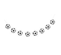 Cabilock Bannière Décorative Thématique Football Décoration Suspendue pour Anniversaire et Événements Accessoire et Pratique pour Fête Football