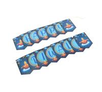 Cabilock Bannière Diwali Papier Réutilisable pour Fête Décoration Festive avec Motifs Détailés Ambiance Joyeuse et Fond Photo Élégant