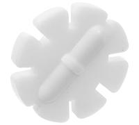 Cabilock Barre D'agitation Magnétique en Ptfe Flocon de Neige Agitateur Magnétique de Laboratoire Blanc Chimique Solide Tige 30 Mm Adaptée aux Usages Pharmaceutiques et Biologiques