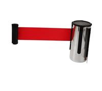 Cabilock Barrière de Sécurité Rétractable Acier Inoxydable Lanière de Protection pour Contrôle des Foules Installation Facile pour Hôtels et Centres Commerciaux et Résistante à Usure
