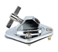 Cabilock Base de Grosse Caisse en Alliage Robuste, Support Compact pour Tambour, Accessoires Percussion Professionnels, Pieds de Grosse Caisse Pratiques pour Batterie et Scène