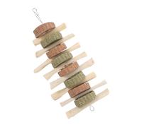Cabilock Bâtonnets à Mâcher en Bambou Doux pour Hamsters et Lapins, Saveur Double, Favorisent la Digestion Saine, Naturel pour Petits Rongeurs