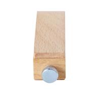 Cabilock Bloc de Ponçage Triangulaire Outil Manuel pour Papier Abrasif en