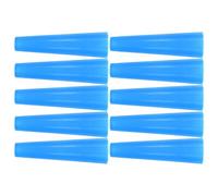 Cabilock Bobines de Fil en Plastique Bleu 10 Pcs, Tubes Coniques pour Machine à Coudre et Métiers à Tisser, Porte-Fils Solide pour Broderie et Travaux D'aiguille, Accessoires Couture