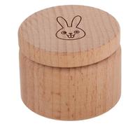 Cabilock Boîte À Dents En Bois Boîte À Souvenirs Pour Bébé Boîtes À Dents En Bois Boîte De Rangement Pour Dents De Bébé Anneaux De Dents Cheveux Pour Enfants Boîte À Souvenirs De Fée Des