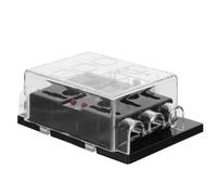 Cabilock Boîte à Fusibles Marine à 6 Voies avec Voyants LED Porte-Fusibles pour Modification Automobile et Bateau Boîtier de Protection Multifonction pour Circuits Électriques de Yacht