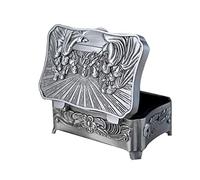 Cabilock Boîte À Motifs De Scène De Jésus Boîte De Rangement En Alliage De Zinc Pour Bijoux Organisateur Darticles Divers Décoratifs Petite Boîte À Bijoux Organisateur