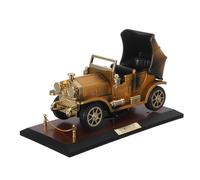 Cabilock Boîte à Musique Vintage de Voiture Ancienne avec Base Mécanisme à Remonter Décoration Rétro pour Collectionneurs et Intérieur Présent Musical Original Modèle Miniature