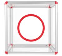 Cabilock Boîte à Tombola Acrylique Transparente Urne Ballot Tickets Box Multi-usage pour Fêtes Collectes de Dons et Tirages Au Sort Design et Pratique pour Événements