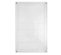 Cabilock Boîte de Collection de Coquillages Acrylique Magnétique 16