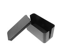 Cabilock Boîte de gestion des câbles en plastique Organisateur de câbles pour multiprise Noir Pour bureau, salon et bureau Protège le désordre