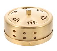 Cabilock Boîte de Moxibustion Boîte sans Fumée en Cuivre Réglable Ventilation Pratique pour Moxibustion à Domicile de Massage