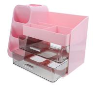 Cabilock Boîte de Rangement Maquillage Organisateur Compartimenté pour Cosmétiques Peau et Accessoires Présentoir pour Coiffeuse Salle de Bain et Comptoir