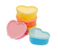 Cabilock Boîte De Rangement Pour Collations Originale Et Charmante - 5 Mini Boîtes À Sauce Avec Couvercles Étanches Parfaites Pour Et Les Pique-niques