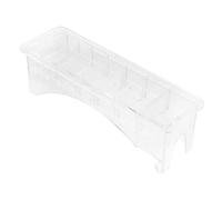 Cabilock Boîte de Rangement pour Peignes Limitateurs de Tondeuse Électrique Plastique Emplacements Accessoire Coiffure Pratique Couleur Couleur