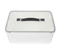 Cabilock Boîte De Rangement Pour Réfrigérateur Avec Panier De Vidange Et Couvercle Idéale Pour Les Fruits Les Légumes Et Les Collations