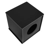 Cabilock Boîte de Tombola de Jeu de Loterie Noire en PVC Design Opaque Polyvalent pour Mariages, Événements d'entreprise et Diverses Occasions