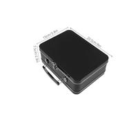 Cabilock Boîte Lunch Bento Vintage avec Verrou Boîte Collation Bento Portable pour Garçon Fille et Adultes Lunch pour Travail École Camping et Activités Plein Air Repas Sandwichs et Snacks